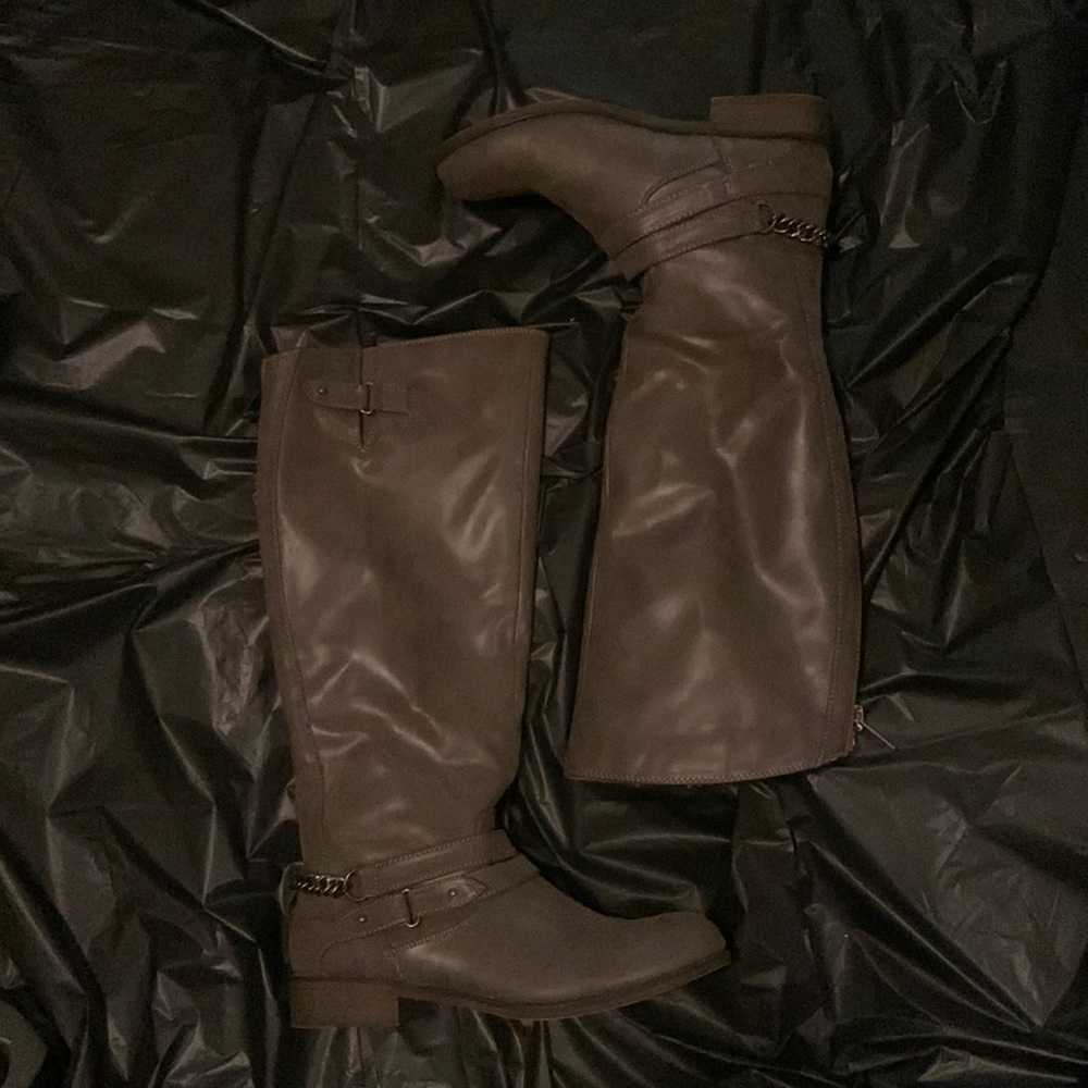 Grayish Boots